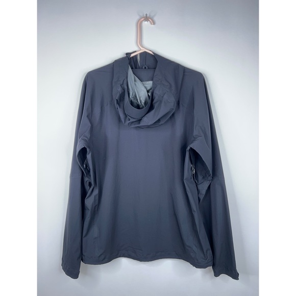 Patagonia Stretch Rainshadow Jacket Black Hooded Lightweight Men's Size Medium - Picture 5 of 11